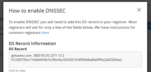 How to enable DNSSEC